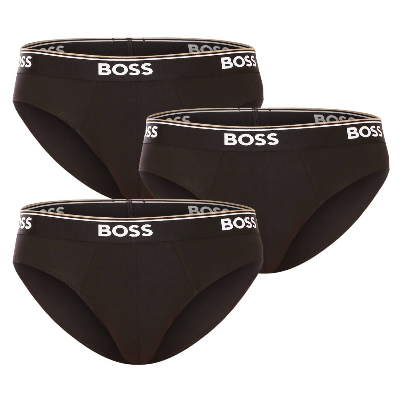 3PACK Herren Slips BOSS schwarz (50475273 001) XL.
Die BOSS Herrenslips bieten die ideale Kombination aus Stil, Komfort und Qualität.
Bequemes Material für ganztägiges Tragen
BOSS Slips aus Baumwolle mit Elastan verbinden natürliche Weichheit und Atmungsaktivität mit Flexibilität.
Einfaches Design für den modernen Mann
Das elegante, minimalistische Design in klassischen Farbtönen wird durch einen Bund mit dezenten Details ergänzt.
Warum BOSS-Slips in Ihrem Kleiderschrank nicht fehlen sollten

Hochwertiges Material mit einem Hauch von Elastan: Bequem am Körper, passt gut und hält seine Form.
Elegantes Design mit modernem Stil: Dezentes, aber unverwechselbares Aussehen.
Bequemer Schnitt für den täglichen Gebrauch: Die perfekte Wahl für Männer, die Qualität ohne Kompromisse wünschen.

Alle stilvollen Männer werden BOSS Unterwäsche lieben
Die Marke BOSS wurde aus dem bekannten Bekleidungshersteller Hugo Boss ausgegliedert und bietet eine Produktlinie für Männer, die hochwertige Stücke und zeitlose Looks lieben.
Pflegehinweise für BOSS Herrenslips
Damit Ihre Lieblingsunterwäsche lange hält, empfehlen wir Ihnen, die folgenden Pflegehinweise zu beachten.

Waschen: Bei 40 °C waschen, am besten von innen nach außen, um die Lebensdauer des Gummis und der Farben zu verlängern.
Trocknen: Slips können im Wäschetrockner bei niedriger Temperatur getrocknet werden.
Bügeln: Sie können sie auf einer niedrigeren Stufe bügeln, die für Baumwolle geeignet ist, aber vermeiden Sie immer den direkten Kontakt zwischen dem Bügeleisen und dem Gummi.

Tip: Ihre Lieblingsunterwäsche hat eine sanfte Behandlung verdient.