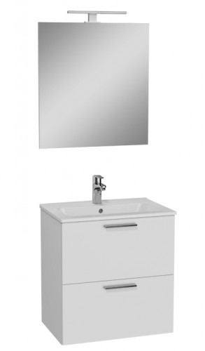 Kúpeľňová zostava Moira (59x61x39,5 cm, biela).