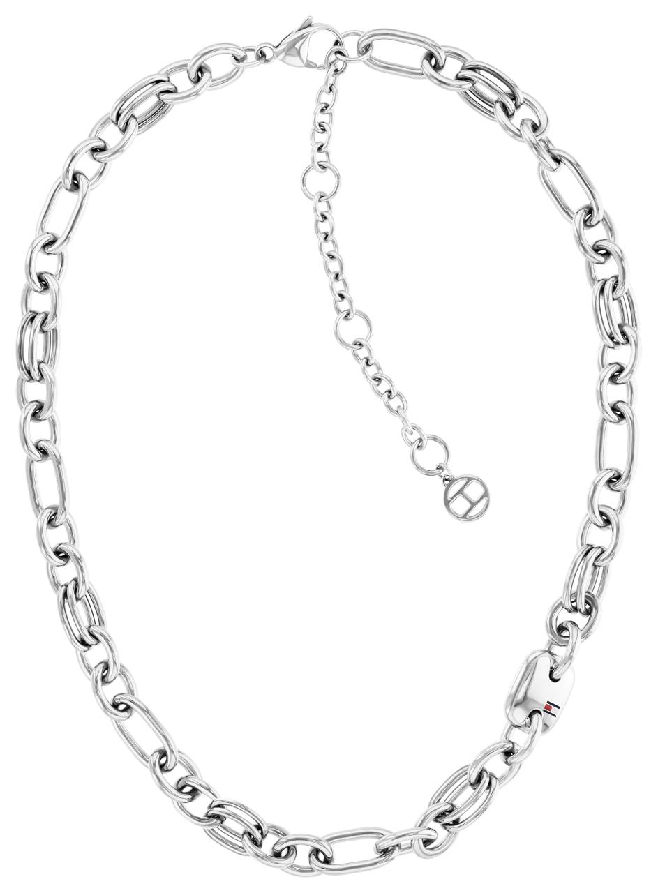 Tommy Hilfiger Masívny náhrdelník z ocele Contrast Link Chain 2780785.
