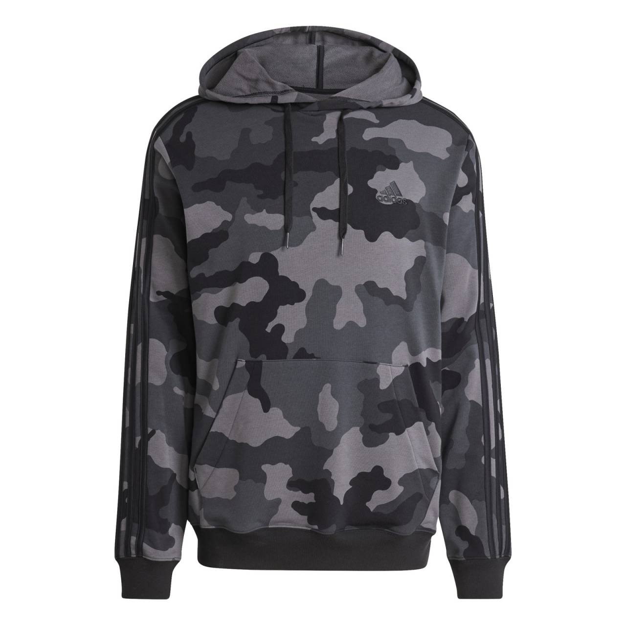 adidas Seasonal Essentials Camouflage Hoodie 2XL.
