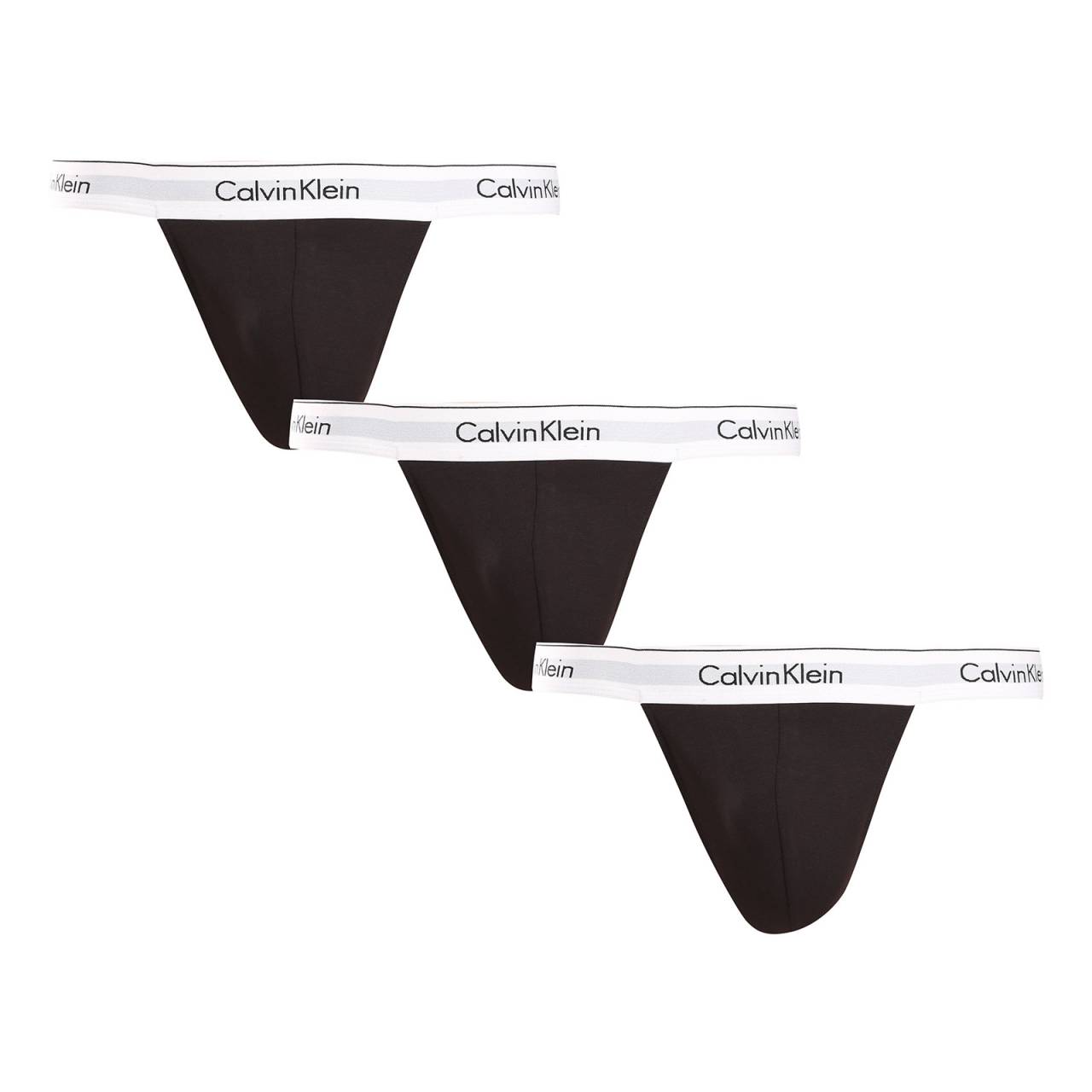 3PACK pánska tangá Calvin Klein čierná (NB3226A-001) S.
Hľadáte spodnú bielizeň, ktorá vám poskytne ľahkosť, voľnosť a štýl?
Priedušný materiál pre celodenné pohodlie
Tanga sú vyrobené zo zmesi bavlny a elastanu, ktorá poskytuje dokonalú kombináciu mäkkosti, elasticity a priedušnosti.
Moderný dizajn a presný strih
Pánske tangá Calvin Klein majú elastický pás s logom Calvin Klein, ktorý sa pohodlne nosí a udrží spodnú bielizeň bezpečne na svojom mieste.
Prečo by ste mali vyskúšať tangá Calvin Klein?

Ľahkosť a voľnosť: Ideálne na každodenné nosenie a špeciálne príležitosti.
Prvotriedny materiál: Maximálne pohodlie v každej situácii.
Moderný minimalistický dizajn: Perfektne sa hodia pod akýkoľvek outfit a zvýraznia vašu postavu.

Spodnú bielizeň Calvin Klein si obľúbili ľudia na celom svete.
Pánska spodná bielizeň Calvin Klein patrí k stáliciam módneho priemyslu.
Ako sa starať o tangá Calvin Klein?
Aby si vaša obľúbená spodná bielizeň dlho udržala skvelú formu, odporúčame dodržiavať tieto pokyny.

Pranie: Perte pri teplote 30 °C s jemným pracím prostriedkom.
Sušenie: Môžete použiť sušičku, ale len na nízku teplotu.
Žehlenie: Nie, elastan by mohol stratiť pružnosť.

Tip: Hľadanie obľúbenej spodnej bielizne môže byť beh na dlhé trate, preto chceme, aby vaše obľúbené kúsky dlho vydržali.