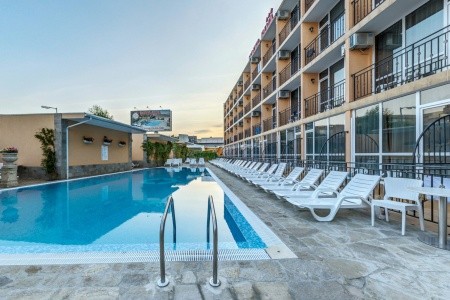 Bulharsko Slnečné Pobrežie Riva 15 dňový pobyt All Inclusive Letecky Letisko: Praha August 2026 (12/08/26-26/08/26)