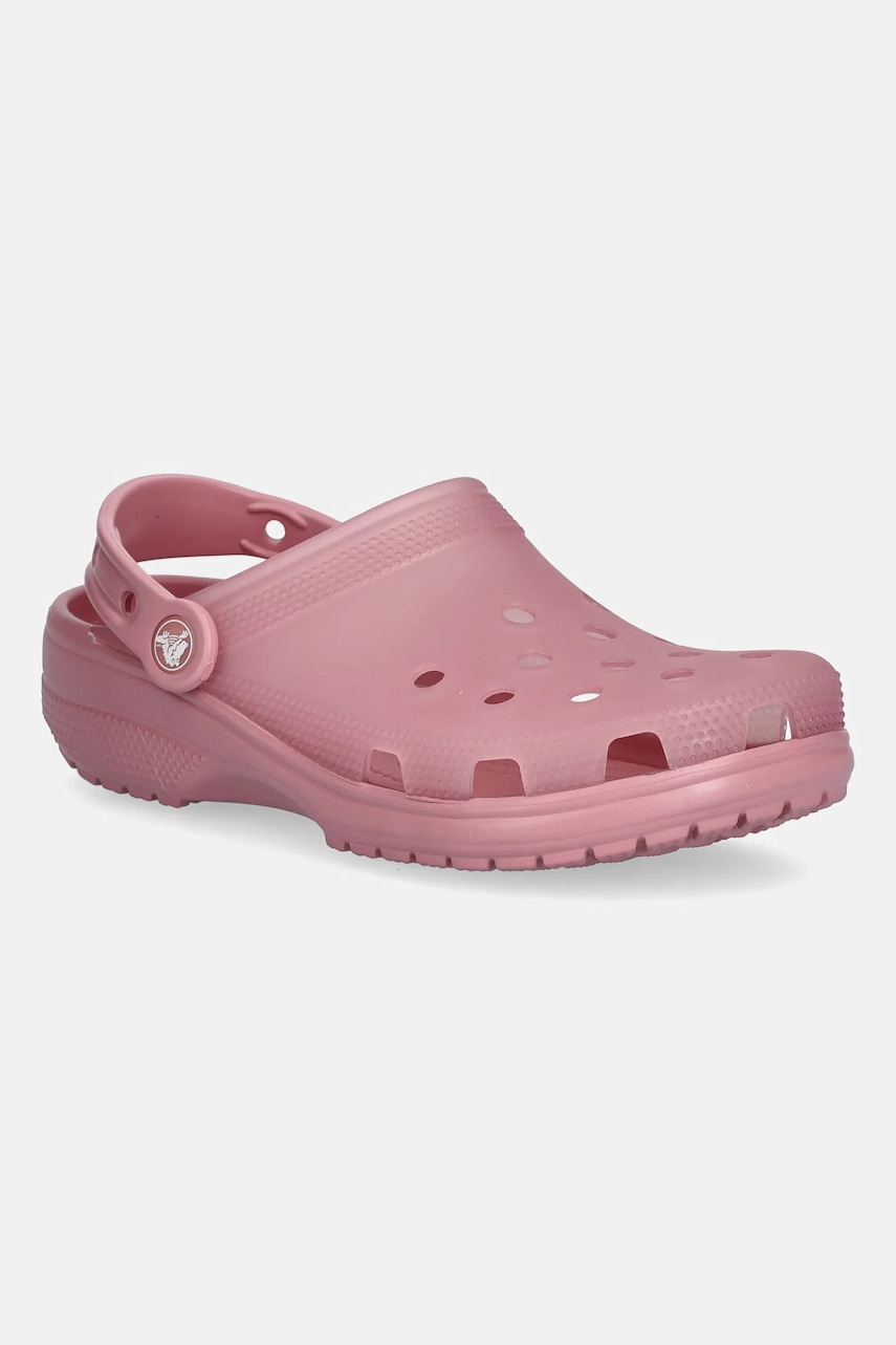 Šľapky Crocs Classic Frosted Clog ružová farba, 210928.