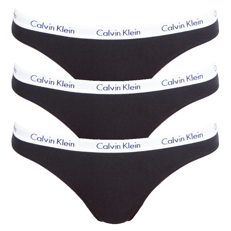 3PACK Damen Tangas Calvin Klein schwarz (QD3587E-001) S.
Verleihen Sie Ihrer Garderobe einen Hauch von Luxus und Exklusivität mit dem Calvin Klein Damen-Tanga.
Hochwertiges Material für ganztägigen Komfort
Der Calvin Klein String ist aus einer hochwertigen Mischung aus Baumwolle und Elastan gefertigt und bietet den ganzen Tag über Weichheit, Atmungsaktivität und ein angenehmes Gefühl auf der Haut.
Elegantes Design und praktischer Schnitt
Die schlichten Linien sorgen dafür, dass der Calvin Klein-Tanga zu jedem Outfit passt.
Warum einen Calvin Klein-Tanga kaufen?

Hochwertiges Material für ultimativen Komfort und eine perfekte Passform.


Zeitloses Design mit kultigem gewebtem Gummi.


Eine gute Wahl für den Alltag, Sport und besondere Anlässe.

Calvin Klein Unterwäsche wird von Menschen auf der ganzen Welt geliebt
Die außergewöhnliche Unterwäsche von Calvin Klein gehört zu den Aushängeschildern der Modeindustrie.
Pflegehinweise für Calvin Klein-Tangas
Befolgen Sie diese einfachen Schritte, um Qualität und Komfort zu erhalten:

Wäscherei: Bis zu einer Höchsttemperatur von 30 °C.


Trocknen: Sie können den Tanga auf niedriger Stufe im Wäschetrockner trocknen oder vor direkter Sonneneinstrahlung geschützt an der Luft trocknen, damit die schwarze Farbe intensiv bleibt.


Bügeln: Bügeln ist nicht nötig, was Zeit spart.

Tip: Die Suche nach Ihrer Lieblingsunterwäsche kann sehr langwierig sein, deshalb möchten wir, dass Ihre Lieblingsstücke lange halten.