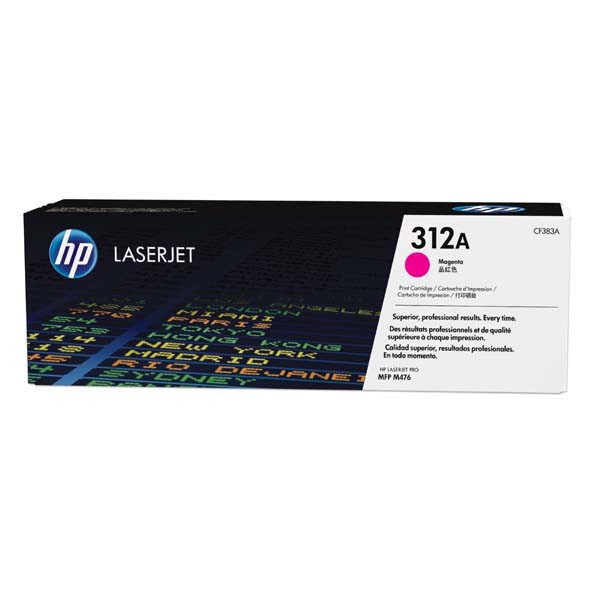 HP 312A CF383A purpurový (magenta) originálny toner.
Originálny toner = záruka priamo od výrobcu tlačiarne
100 % použitie v tlačiarni - bezproblémové fungovanie s vašou tlačiarňou
Použitím originálnej náplne predlžujete životnosť tlačiarne
Osvedčená špičková kvalita - vysoko kvalitná a spoľahlivá tlač originálnou tlačovou kazetou od prvej do poslednej stránky
Trvalé a profesionálne výsledky tlače - dlhodobá udržateľnosť tlače
Kratšia prodleva pri tlači stránok
Garancia Vašej spokojnosti s použitím našej originálnej náplne
Zabezpečujeme bezplatnú recykláciu originálnych náplní
Zlyhanie náplne v menej ako 1% prípadov
Jednoduchá a rýchla výmena náplne

Kód výrobcu: CF383A