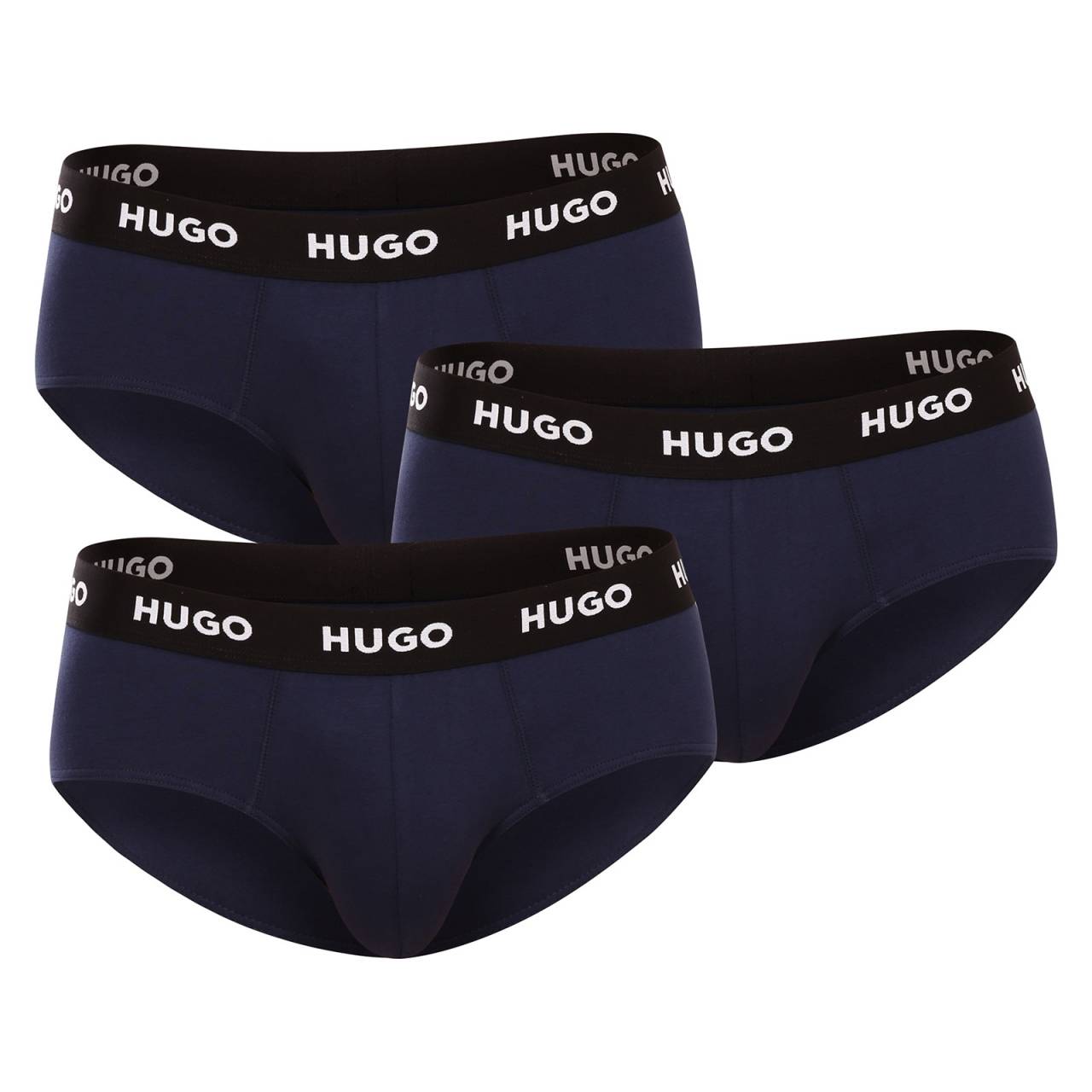 3PACK Herren Slips HUGO dunkelblau (50469763 410) L.
Diese tollen Slips der großartigen Marke BOSS werden allen Männern gefallen!
Das angenehme Material mit weichen Säumen sitzt perfekt am Körper.
