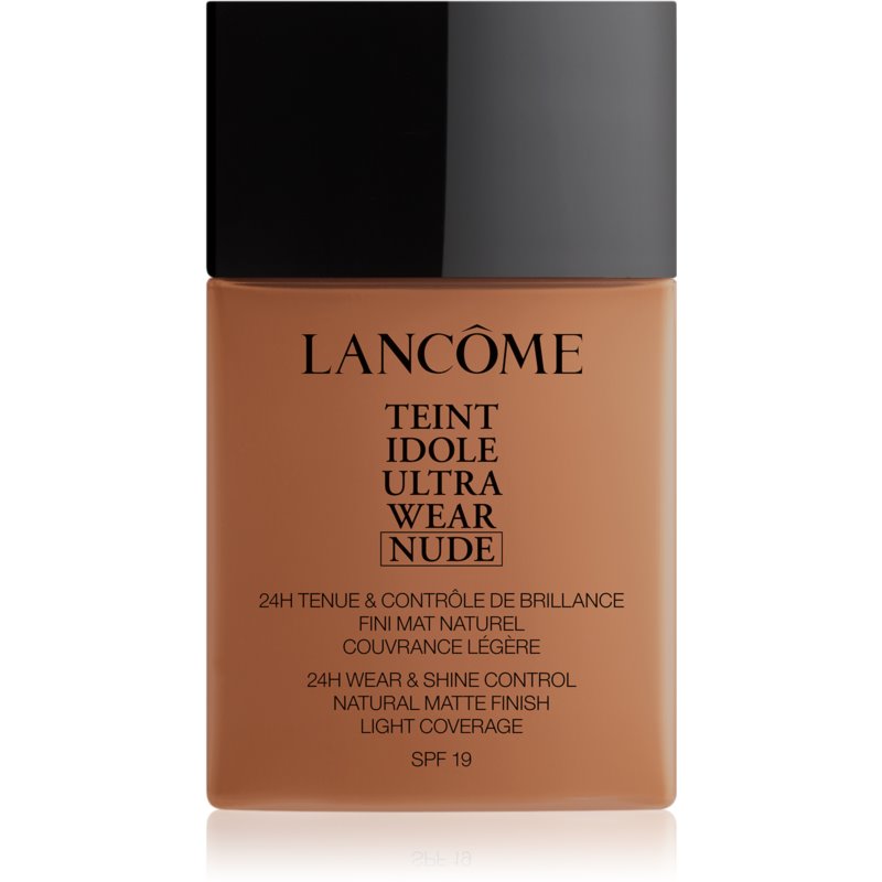 Lancôme Teint Idole Ultra Wear Nude ľahký zmatňujúci make-up odtieň 10.1 Acajou 40 ml.