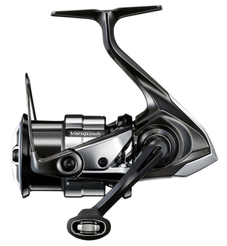 Shimano navijak vanquish fc c2500s xg.
 Unikátnym prvkom nového radu Vanquish FC je aj technológia ANTI-TWIST Fin (elastická a odnímateľná „plutvička“), ktorá drží neustále napätie medzi vlascom a cievkou, pre elimináciu nechceného zamotania.
 Ako jeden z dvoch modelov prívlačových navijakov z produkcie SHIMANO (zatiaľ charakteristická iba pre model STELLA FK) je aj unikátna technológia brzdových podložiek, DURACROSS DRAG.
 Vanquish FC svojim dizajnom a technologickým základom predstavuje vrchol medzi odľahčenými prívlačovými navijakmi na trhu.
 Použité technológie: •HAGANE GEAR •MICROMODULA II •X SHIP •HAGANE BODY •INFINITY LOOP •INFINITY XROSS •INFINITYDRIVE •DURACROSS •MGL ROTOR •SILENTDRIVE •ANTI TWIST FIN •X PROTECT •G FREE BODY •AR-C SPOOL •LONG STROKE SPOOL •RIGID SUPPORT DRAG •SA-RB •ONE-PIECE BAIL