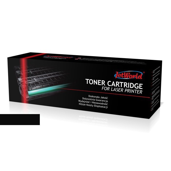 JetWorld PREMIUM kompatibilný toner pre Lexmark 58D2U00 čierný (black).
Cena kompatibilného tonera Jet World pre tlačiarne Lexmark je nižšia ako u originálneho, ušetrite teda až 80 % nákladov na tlač.
Vďaka svojej prémiovej kvalite je táto alternatívna náplň vhodná aj pre náročných používateľov.
Kompatibilná tonerová kazeta dokáže vytlačiť rovnaký alebo dokonca vyšší počet strán než originál, pri zachovaní rovnakej kvality – ostré rysy a sýte farby.
Na všetky náplne Jet World poskytujeme doživotnú záruku.
Je ideálny pre každodennú tlač dokumentov alebo fotografií Vašich nezabudnuteľných zážitkov.
Každá alternatívna tonerová náplň prechádza pri výrobe prísnou kontrolou kvality.
Výrobca Jet World je preverený viac než 20 rokmi skúseností a vyrába produkty podľa normy ISO 9001, ISO 14001 a ISO 18001.

 Existuje mnoho výrobcov kompatibilných náplní, ale môžu sa líšiť svojou kvalitou.My Vám garantujeme 100% spokojnosť vďaka overenej kvalite nášho dodávateľa.Firma Jet World získala počas svojho pôsobenia na trhu mnoho skúseností a vďaka tomu ich výrobky dosahujú rovnakú úroveň kvality, ako originálne.Kód výrobcu: JW-LMS823N