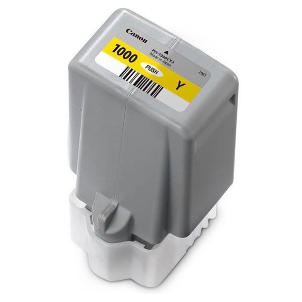 Canon PFI-1000Y, 0549C001 žltá (yellow) originálna atramentová cartridge.
Originálna cartridge = záruka priamo od výrobcu tlačiarne
100 % použitie v tlačiarni - spoľahlivá a bezproblémová tlač
Použitím originálnej náplne predlžujete životnosť tlačiarne
Overená špičková kvalita - jasný a čitateľný text, jemná grafika, kvalitnejšie obrázky
Použitie originálnej kazety ponúka rýchly a vysoký výkon a pritom stabilné výsledky = EFEKTÍVNA TLAČ
Jednoduchá inštalácia a údržba
Zabezpečujeme bezplatnú recykláciu originálnych náplní
Garancia Vašej spokojnosti s použitím našej originálnej náplne

Kód výrobcu: 0549C001