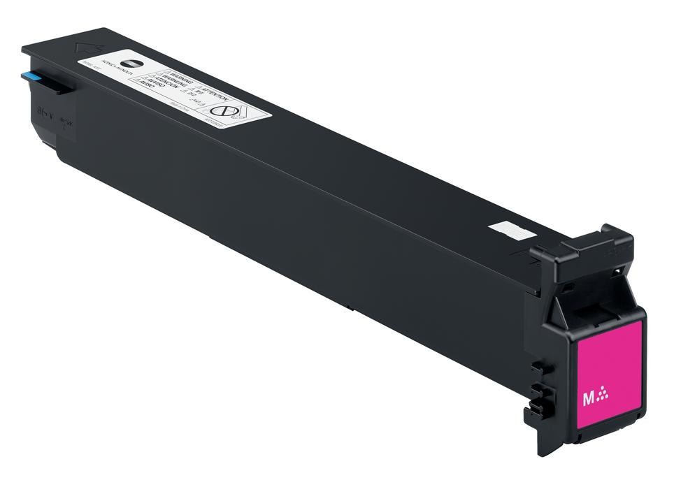 Konica Minolta A0D7353 purpurový (magenta) originálny toner.
Originálny toner = záruka priamo od výrobcu tlačiarne
100 % použitie v tlačiarni - bezproblémové fungovanie s vašou tlačiarňou
Použitím originálnej náplne predlžujete životnosť tlačiarne
Osvedčená špičková kvalita - vysoko kvalitná a spoľahlivá tlač originálnou tlačovou kazetou od prvej do poslednej stránky
Trvalé a profesionálne výsledky tlače - dlhodobá udržateľnosť tlače
Kratšia prodleva pri tlači stránok
Garancia Vašej spokojnosti s použitím našej originálnej náplne
Zabezpečujeme bezplatnú recykláciu originálnych náplní
Zlyhanie náplne v menej ako 1% prípadov
Jednoduchá a rýchla výmena náplne

Kód výrobcu: A0D7353