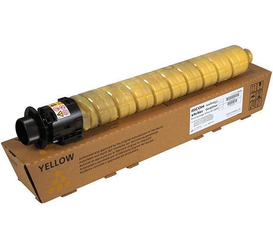Ricoh 842284 žltý (yellow) originální toner.
Originálny toner = záruka priamo od výrobcu tlačiarne
100 % použitie v tlačiarni - bezproblémové fungovanie s vašou tlačiarňou
Použitím originálnej náplne predlžujete životnosť tlačiarne
Osvedčená špičková kvalita - vysoko kvalitná a spoľahlivá tlač originálnou tlačovou kazetou od prvej do poslednej stránky
Trvalé a profesionálne výsledky tlače - dlhodobá udržateľnosť tlače
Kratšia prodleva pri tlači stránok
Garancia Vašej spokojnosti s použitím našej originálnej náplne
Zabezpečujeme bezplatnú recykláciu originálnych náplní
Zlyhanie náplne v menej ako 1% prípadov
Jednoduchá a rýchla výmena náplne

Kód výrobcu: 842284