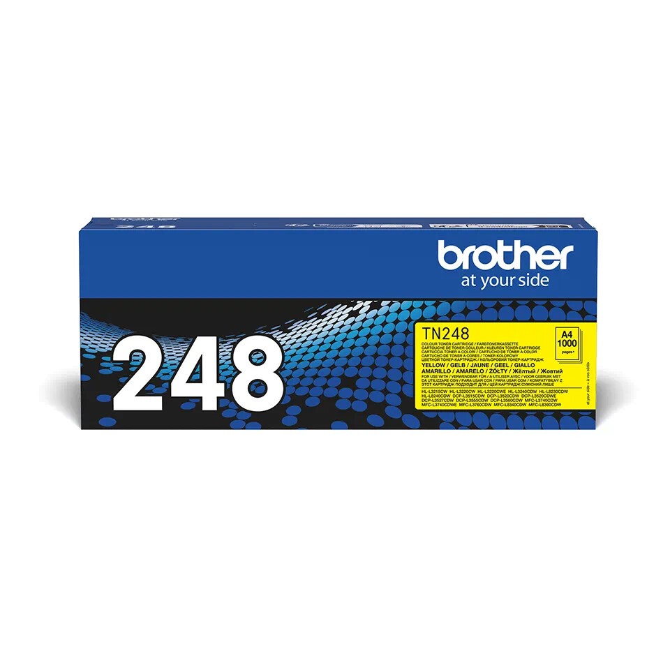 Brother TN248Y žltý (yellow) originálny toner.
Originálny toner = záruka priamo od výrobcu tlačiarne
100 % použitie v tlačiarni - bezproblémové fungovanie s vašou tlačiarňou
Použitím originálnej náplne predlžujete životnosť tlačiarne
Overená špičková kvalita - vysoko kvalitná a spoľahlivá tlač originálnou tlačovou kazetou od prvej do poslednej stránky
Trvalé a profesionálne výsledky tlače - dlhodobá udržateľnosť tlače
Kratšia prodleva pri tlači stránok
Garancia Vašej spokojnosti s použitím našej originálnej náplne
Zabezpečujeme bezplatnú recykláciu originálnych náplní
Zlyhanie náplne v menej ako 1% prípadov
Jednoduchá a rýchla výmena náplne

Kód výrobcu: TN248Y