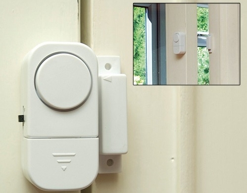 Snímač + alarm do dverí a okien