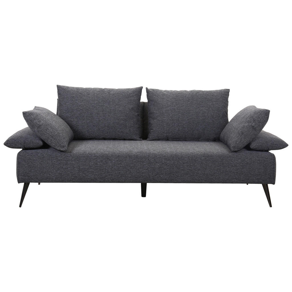 Livetastic ROZKLADACIA POHOVKA, textil, tmavosivá.