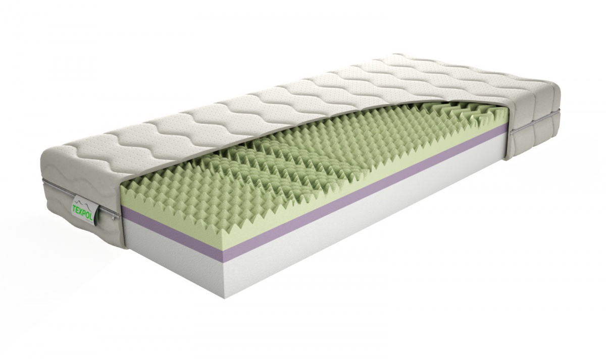 Matrac aneta - sendvičová.

 

Poťah ALOE VERA SILVER 

Poťah je vyrobený z hypoalergénnych materiálov najvyššej kvality.

 

PUR pena 

Vyniká svojou výbornou elasticitou, tvarovou stálosťou a dlhou životnosťou.

 

Pri výbere matraca zakliknite požadovaný rozmer. 

 

U matracov širších 160cm, a tiež matracov všetkých atypických rozmerov, sme nútení požadovať od zákazníka zálohu vo výške 20% z ceny.