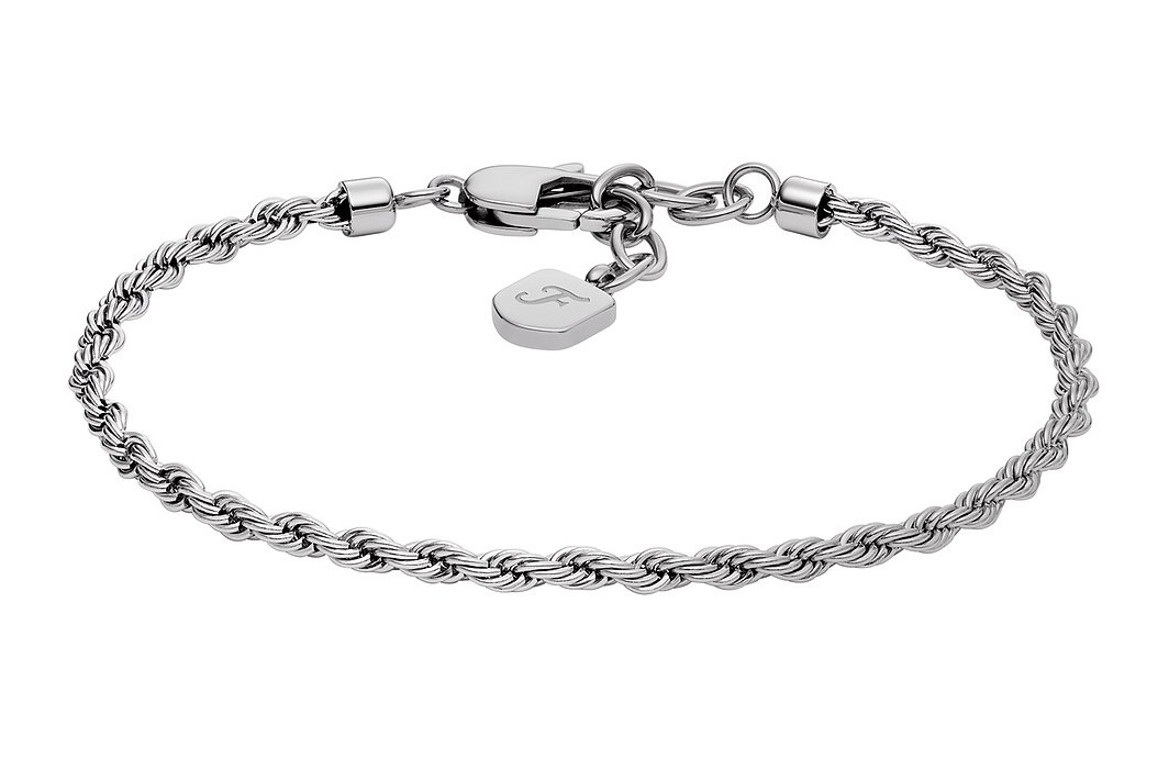 Fossil Elegantný pánsky náramok z ocele Valis JF04822040.