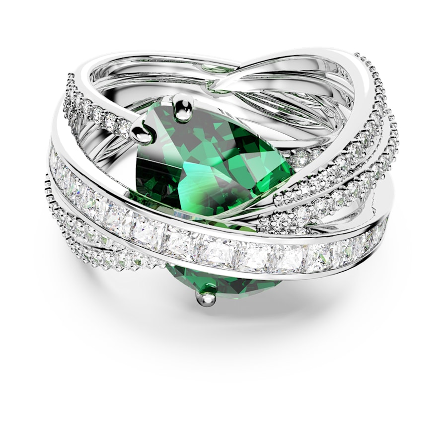 Swarovski Očarujúce prsteň so Swarovski kryštálmi Hyperbola 5666957 50 mm.