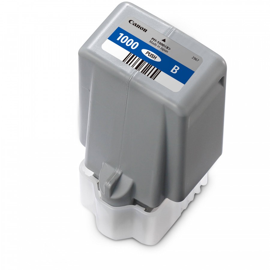 Canon PFI-1000B, 0555C001 modrá (blue) originálna atramentová cartridge.
Originálna cartridge = záruka priamo od výrobcu tlačiarne
100 % použitie v tlačiarni - spoľahlivá a bezproblémová tlač
Použitím originálnej náplne predlžujete životnosť tlačiarne
Overená špičková kvalita - jasný a čitateľný text, jemná grafika, kvalitnejšie obrázky
Použitie originálnej kazety ponúka rýchly a vysoký výkon a pritom stabilné výsledky = EFEKTÍVNA TLAČ
Jednoduchá inštalácia a údržba
Zabezpečujeme bezplatnú recykláciu originálnych náplní
Garancia Vašej spokojnosti s použitím našej originálnej náplne

Kód výrobcu: 0555C001