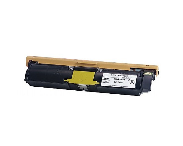 Xerox 113R00694 žltý (yellow) kompatibilný toner.
Nižšia cena kompatibilnej náplne pre tlačiarne Xerox v porovnaní s originálnou náplňou, ušetríte až 80% nákladov na tlač.


Tonerová kazeta pre tlačiarne Xerox vytlačí rovnaký počet strán ako originál pri zachovaní rovnakej kvality – ostré rysy, sýte farby.


Záruka Vašej spokojnosti.


Každý toner prechádza pri výrobe prísnou kontrolou kvality a je plne kompatibilný s vašou tlačiarňou.


Overené našimi klientmi z ČR aj z Európskej únie.


Kompatibilné tonery Xerox spĺňajú normu STMC, čo je celosvetovo uznávaná norma testovania kvality tlače a počtu vytlačených strán tonerovej kazety.


Naši dodávatelia sú preverení rokmi skúseností a vyrábajú produkty podľa normy ISO 9001 a ISO 14001.

Existuje mnoho výrobcov kompatibilných náplní, ale kvalita môže byť odlišná.