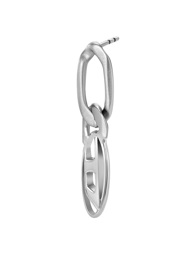 Diesel Fashion visiace single náušnice s logom DX1598040.