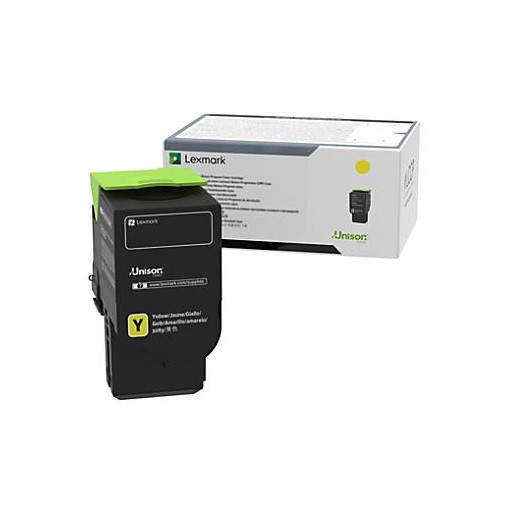 Lexmark 78C2UY0 žltý (yellow) originálny toner.
Originálny toner = záruka priamo od výrobcu tlačiarne
100 % použitie v tlačiarni - bezproblémové fungovanie s vašou tlačiarňou
Použitím originálnej náplne predlžujete životnosť tlačiarne
Overená špičková kvalita - vysoko kvalitná a spoľahlivá tlač originálnou tlačovou kazetou od prvej do poslednej stránky
Trvalé a profesionálne výsledky tlače - dlhodobá udržateľnosť tlače
Kratšia prodleva pri tlači stránok
Garancia Vašej spokojnosti s použitím našej originálnej náplne
Zabezpečujeme bezplatnú recykláciu originálnych náplní
Zlyhanie náplne v menej ako 1% prípadov
Jednoduchá a rýchla výmena náplne

Kód výrobcu: 78C2UY0