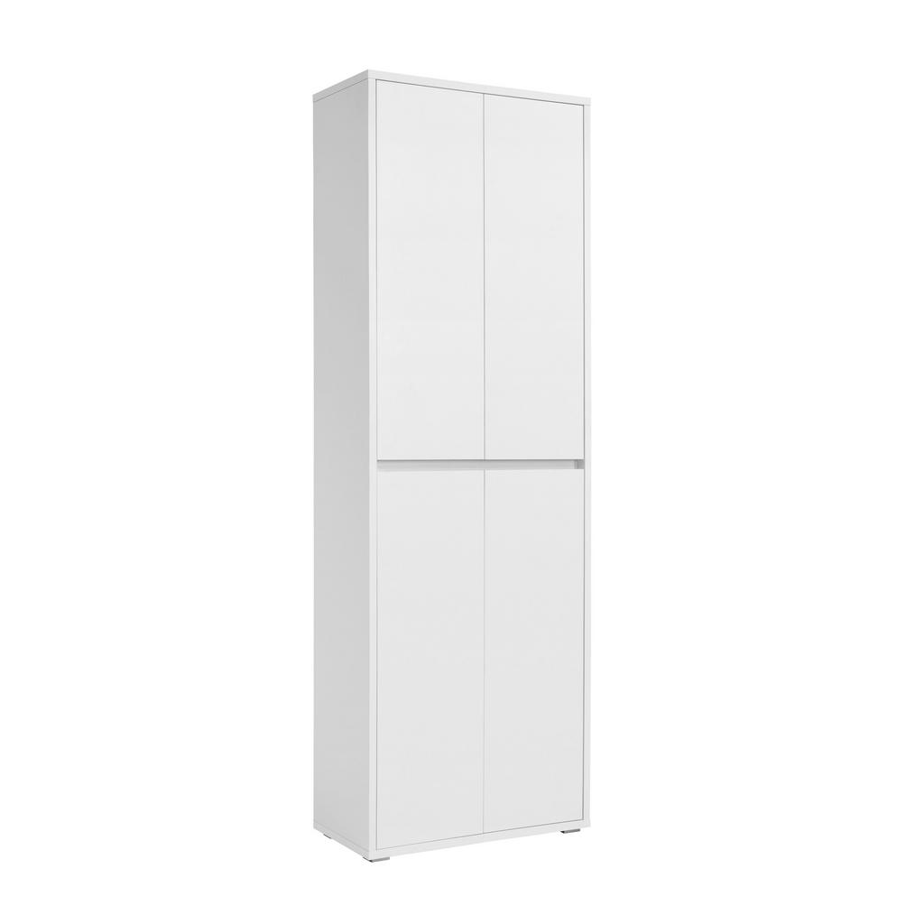 Xora SKRINKA NA TOPÁNKY, biela, 70/210/34 cm.