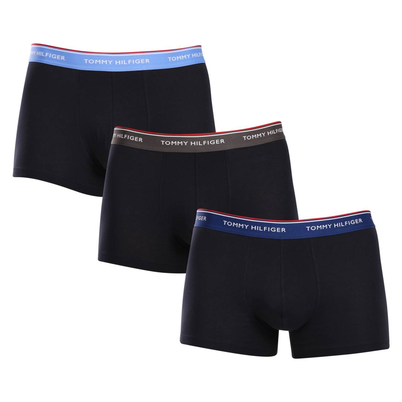 3PACK herenboxershort Tommy Hilfiger donkerblauw (UM0UM01642 0SS) M.