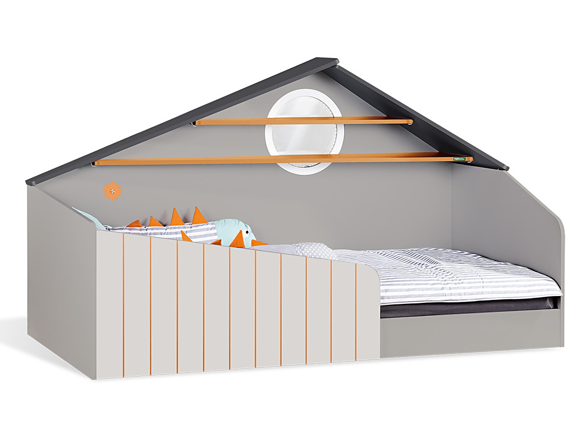 Detská posteľ 100x200 thor - žltá/šedá/čierna.

 

Detská posteľ Thor v jedinečnom prevedení domčeka je vymyslená podľa Montesorri výchovy spočívajúcou vo výučbe dieťaťa skúseností, ktorá mu umožňuje stať sa sebestačným.

 

 

Rozmery detskej postele 100x200cm Thor sú 108x120x208cm (š, v, h), výška ložnej plochy je 16cm.

 

 

Všetky produkty z kolekcie Thor a vhodné matrace nájdete nižšie v súvisiacom tovare.