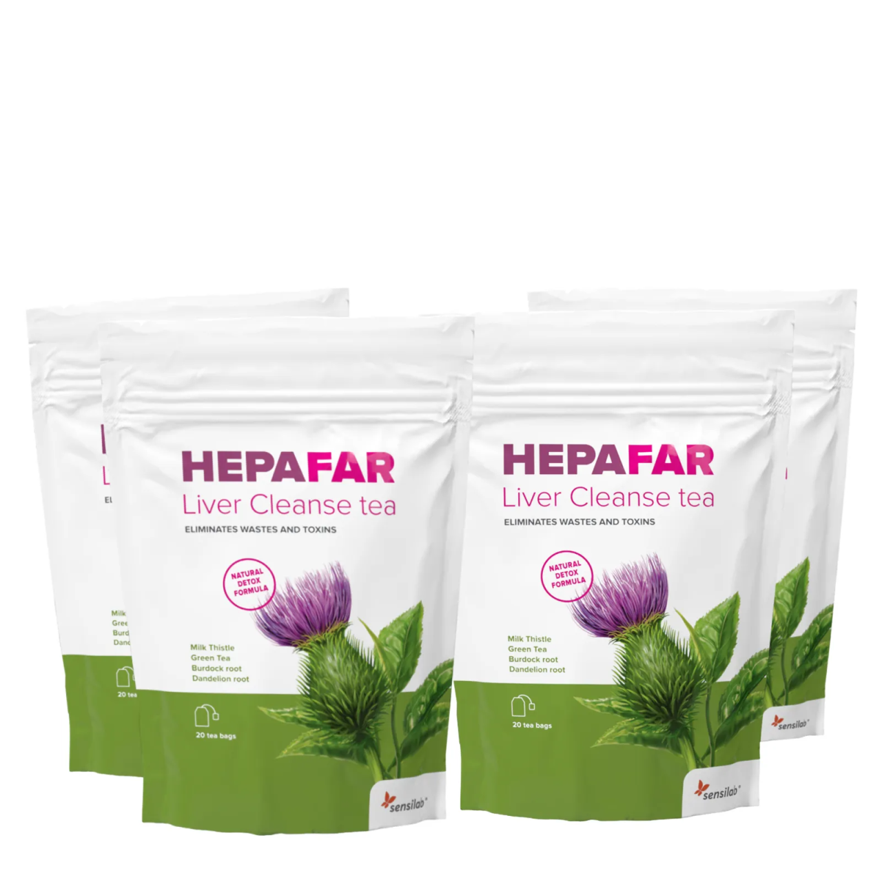 Hepafar Liver Cleanse Tea 4x.
