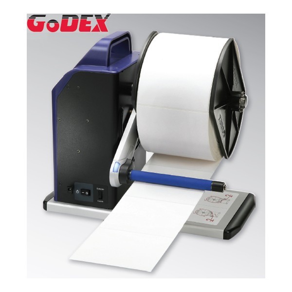Godex T10 univerzálny navíjač etikiet.
 
Vlastnosti
Max.
Max.
Max.
Napájanie (sieťový adaptér) 12 V AC, 4 VA