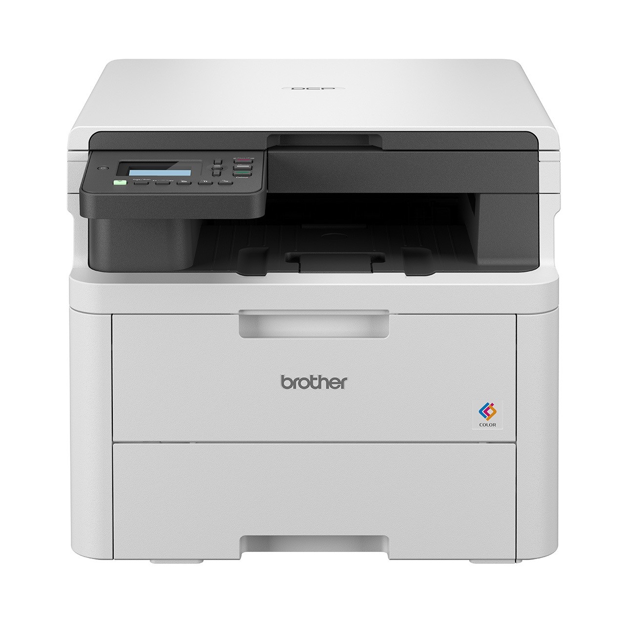 Brother DCP-L3520CDW DCPL3520CDWYJ1 laserová multifunkcia.
 Vlastnosti laserovej multifunkcie Brother DCP-L3520CDW:
Farebná tlač
Vysokokapacitné výstupné a vstupné zásobníky
Automatická obojstranná tlač
Jednoducho ovládateľný ovládací panel
Jednoduché nastavenie
Funkcie zabezpečenia
Umožňuje tlač pomocou mobilného zariadenia prostredníctvom aplikácie Brother Mobile Connect
Kvalitná, rýchla tlač a tichý chod
Funkcie tlače, kopírovania a skenovania
Dvojriadkový LCD displej s tlačidlami
512 MB vnútornej pamäte
Pripojenie pomocou vysokorýchlostného USB 2.0, 2,4 GHz a 5 GHz Wi-Fi
Rýchlosť tlače až 18 strán za minútu
Rýchlosť obojstrannej tlače až 7 strán za minútu
Rozlíšenie tlače až 600x2400 dpi

Obsah balenia: Multifunkcia Brother DCP-L3520CDW, tonery, valcová jednotka, odpadová nádobka, napájací kábel, stručný návod na obsluhu, záručný list
 
 
!