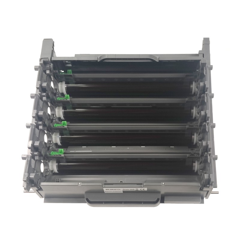 Brother DR-321CL barevná (color) kompatibilná valcová jednotka.
Nižšia cena kompatibilnej valcovej jednotky pre tlačiarne Brother v porovnaní s originálnym valcom, ušetríte až 80% nákladov na tlač.


Valec pre tlačiarne Brother vytlačí rovnaký počet strán ako originál pri zachovaní rovnakej kvality – ostré rysy, sýte farby.


Garancia Vašej spokojnosti.


Každý valec prechádza pri výrobe prísnou kontrolou kvality a je plne kompatibilný s vašou tlačiarňou.


Overené našimi klientmi z ČR aj z Európskej únie.


Naši dodávatelia sú preverení rokmi skúseností a vyrábajú produkty podľa normy ISO 9001 a ISO 14001. 

 Existuje mnoho výrobcov kompatibilných valcov, ale kvalita môže byť odlišná.