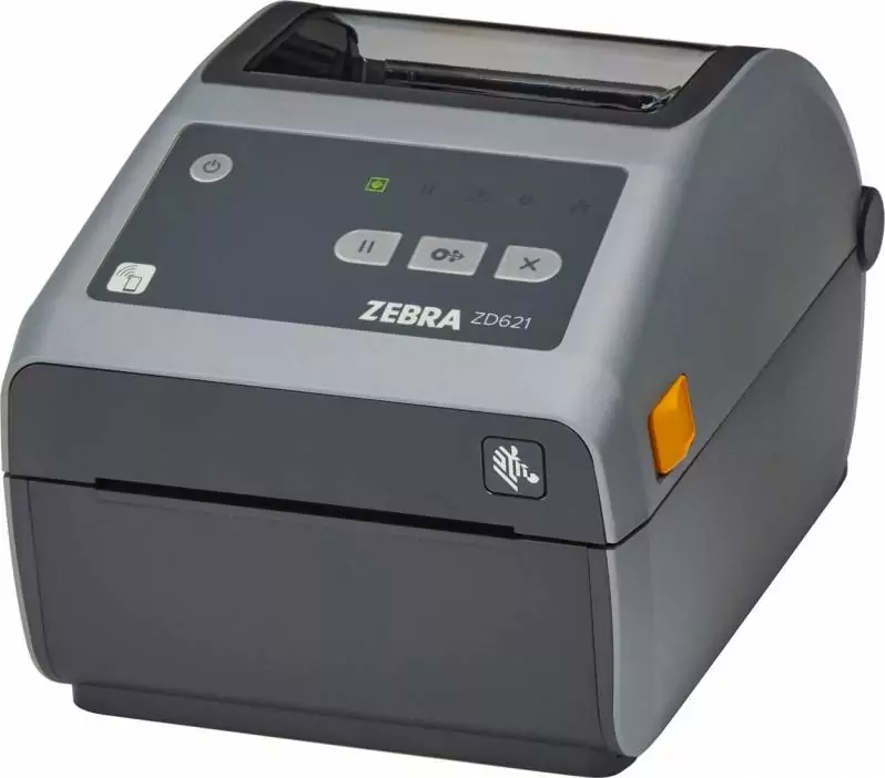 Zebra ZD621d ZD6A042-D3EL02EZ DT, 8 dots/mm (203 dpi), label printer, RTC, USB, USB Host, RS232, BT, Ethernet, Wi-Fi, grey (Successor GC420t).
