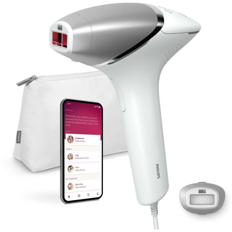 Philips Lumea IPL 8000 BRI940/00 inteligentné IPL zariadenie na odstránenie chĺpkov 1 ks.