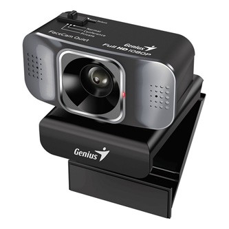 Genius 32200005400, Full HD Webkamera FaceCam Quiet, 1920x1080, USB 2.0, černá, Windows 7 a vyšší, FULL HD, 30 FPS.