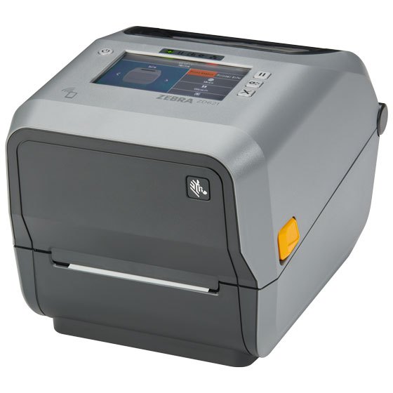 Zebra ZD621R ZD6A142-31EFR2EZ TT, 8 dots/mm (203 dpi), label printer, RTC, RFID, USB, USB Host, RS232, BT (BLE), Ethernet, peeler, grey (Successor GC4.