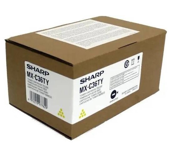 Sharp MXC36TY žltý (yellow) originálny toner.
Originálny toner = záruka priamo od výrobcu tlačiarne
100 % použitie v tlačiarni - bezproblémové fungovanie s vašou tlačiarňou
Použitím originálnej náplne predlžujete životnosť tlačiarne
Osvedčená špičková kvalita - vysoko kvalitná a spoľahlivá tlač originálnou tlačovou kazetou od prvej do poslednej stránky
Trvalé a profesionálne výsledky tlače - dlhodobá udržateľnosť tlače
Kratšia prodleva pri tlači stránok
Garancia Vašej spokojnosti s použitím našej originálnej náplne
Zabezpečujeme bezplatnú recykláciu originálnych náplní
Zlyhanie náplne v menej ako 1% prípadov
Jednoduchá a rýchla výmena náplne

Kód výrobcu: MXC36TY