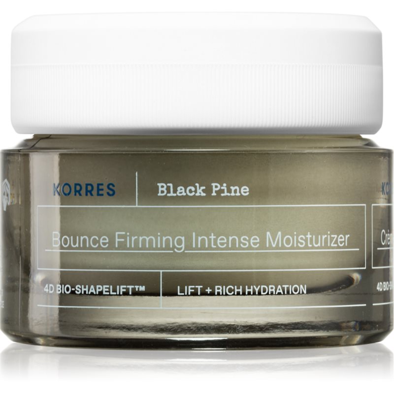 Korres Black Pine BioShapeLift™ denný spevňujúci a protivráskový krém pre suchú až veľmi suchú pleť 40 ml.