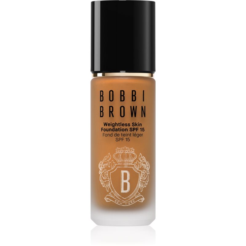 Bobbi Brown Weightless Skin Foundation SPF 15 dlhotrvajúci make-up s hydratačným účinkom odtieň Warm Almond 30 ml.