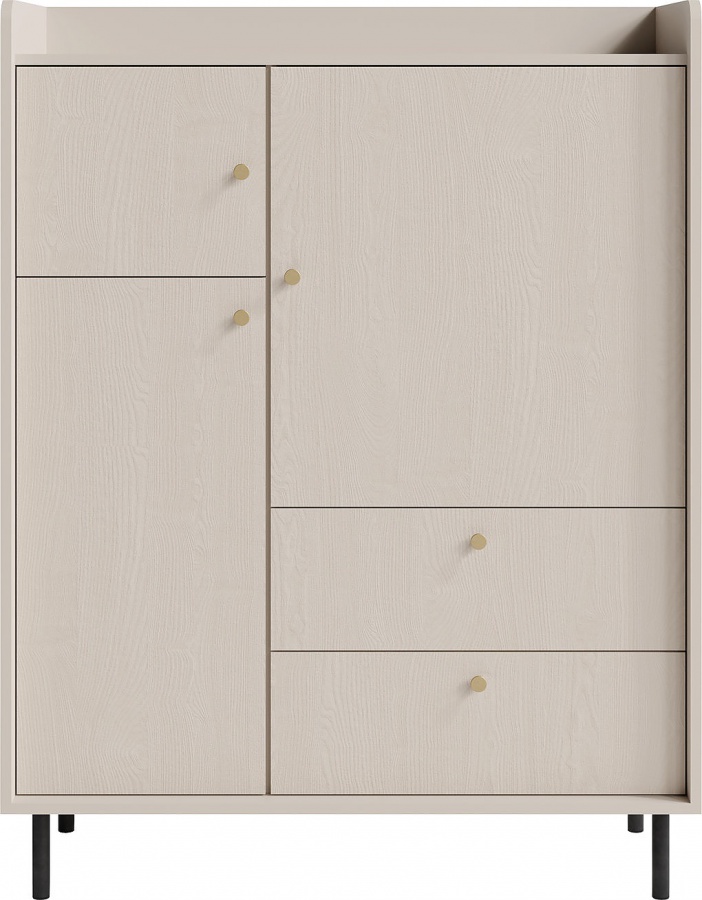 Vysoká komoda i ariana - béžová/dub pieskový.

 

Vysoká kombinovaná komoda je obľúbenou voľbou našich zákazníkov, čo sa komôd týka.

 

Rozmery vysokej komody I Ariana sú 103,2x132x42cm (š, v, h).

 

Všetky produkty z kolekcie Ariana nájdete nižšie v súvisiacich produktoch.