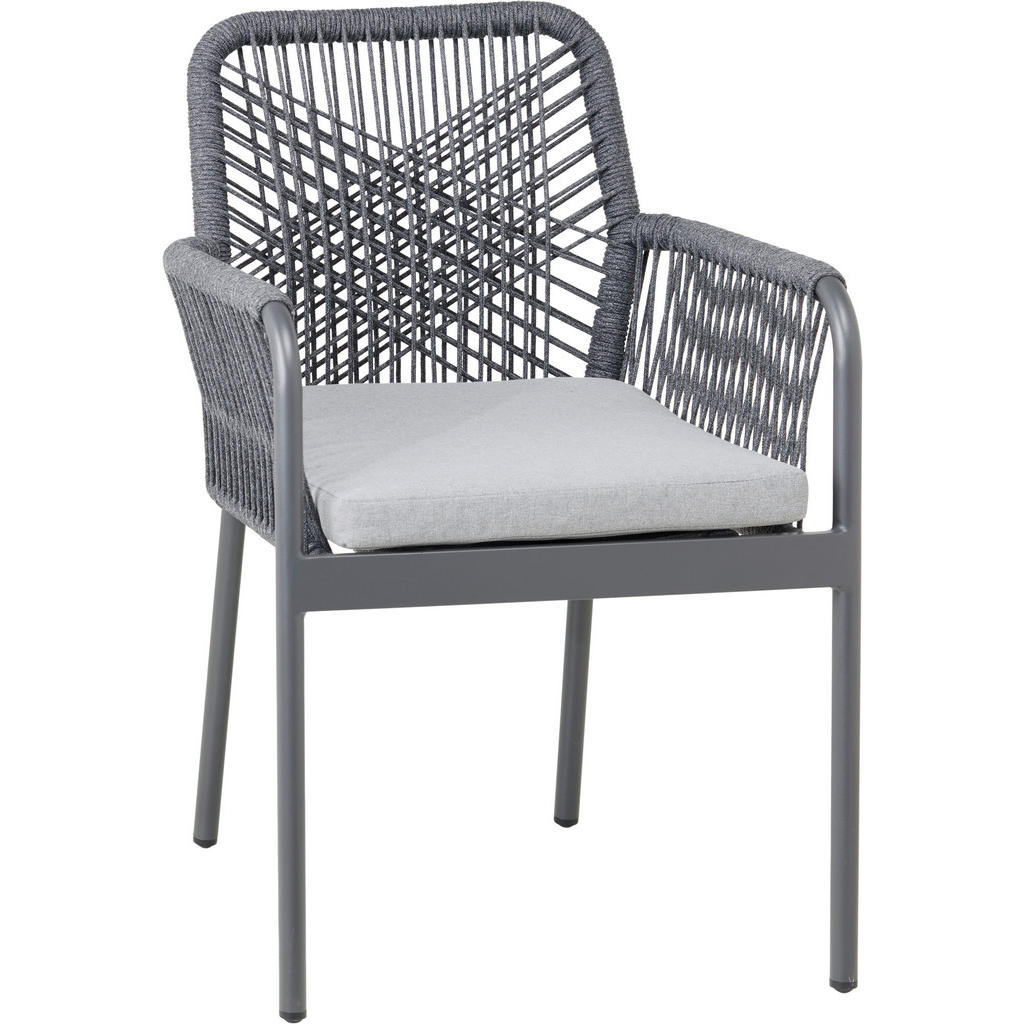 Ambia Garden ZÁHRADNÉ KRESLO, kov, textil.