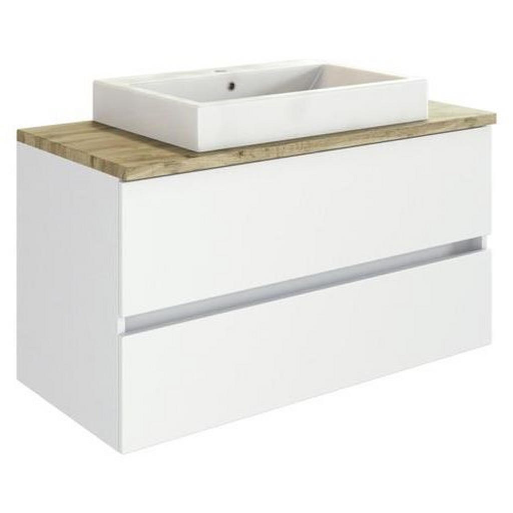 Held SKRINKA S UMÝVADLOM, biela, biela, 100 cm.