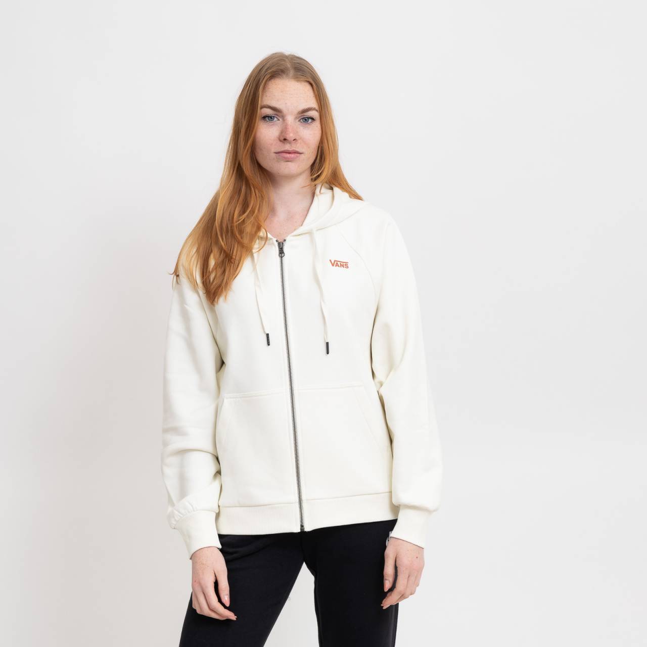 Vans CHECKER FLOWER COCOON ZIP HOODIE L.