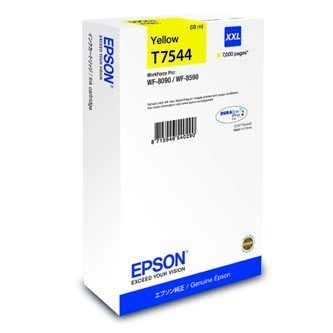 Epson T754440 T7544 XXL žltá (yellow) originálna cartridge.
Originálna cartridge = záruka priamo od výrobcu tlačiarne
100 % použitie v tlačiarni - spoľahlivá a bezproblémová tlač
Použitím originálnej náplne predlžujete životnosť tlačiarne
Overená špičková kvalita - jasný a čitateľný text, jemná grafika, kvalitnejšie obrázky
Použitie originálnej kazety ponúka rýchly a vysoký výkon a pritom stabilné výsledky = EFEKTÍVNA TLAČ
Jednoduchá inštalácia a údržba
Zabezpečujeme bezplatnú recykláciu originálnych náplní
Garancia Vašej spokojnosti s použitím našej originálnej náplne

Kód výrobcu: C13T754440