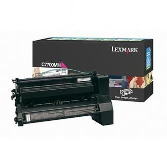 Lexmark C7700MH purpurový (magenta) originálny toner.
Originálny toner = záruka priamo od výrobcu tlačiarne
100 % použitie v tlačiarni - bezproblémové fungovanie s vašou tlačiarňou
Použitím originálnej náplne predlžujete životnosť tlačiarne
Osvedčená špičková kvalita - vysoko kvalitná a spoľahlivá tlač originálnou tlačovou kazetou od prvej do poslednej stránky
Trvalé a profesionálne výsledky tlače - dlhodobá udržateľnosť tlače
Kratšia prodleva pri tlači stránok
Garancia Vašej spokojnosti s použitím našej originálnej náplne
Zabezpečujeme bezplatnú recykláciu originálnych náplní
Zlyhanie náplne v menej ako 1% prípadov
Jednoduchá a rýchla výmena náplne

Kód výrobcu: C7700MH