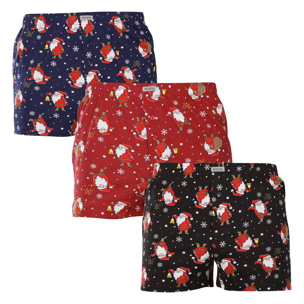 3PACK muške bokserice Andrie višebojan (PS 5848) M.
Dodajte udoban i moderan komadu svoju garderobu.
Vrhunski materijal za cjelodnevnu udobnost
Andrie kratke hlače izrađene su od 100% pamuka, što im pruža mekoću i prozračnost.
Elegantnog dizajna i udobnog kroja
Kratke hlače imajusuptilne uzorke u raznim bojamakoji vašoj garderobi dodaju moderan izgled i originalnost.
Zašto kupiti Andrie kratke hlače?

Materijal od 100% pamuka za mekoću i udobnost.


Klasični široki kroj za maksimalnu udobnost.


Diskretan dizajnprikladan za svaku priliku.

Andrie nudi češko donje rublje za muškarce koji znaju što žele
Muške kratke hlače Andrie ističu se ugodnim materijalima i kvalitetnom izradom.
Kako njegovati Andrijeve kratke hlače
Slijedite ove jednostavne korake kako biste održali kvalitetu i udobnost svojih kratkih hlača:

Pranje: Perite na maksimalnoj temperaturi od 40°C s blagim deterdžentima kako bi materijal ostao mekan, a uzorci intenzivni.


Sušenje: Kratke hlače nemojte sušiti u sušilici, preporučamo da ih ostavite na zraku.


peglanje: Za glatki izgled kratke hlače možete glačati na niskoj temperaturi.

Savjet: Postanite stručnjak za održavanje donjeg rublja zahvaljujućisavjetima u našem članku i pružite svojim omiljenim komadima njegu koju zaslužuju.