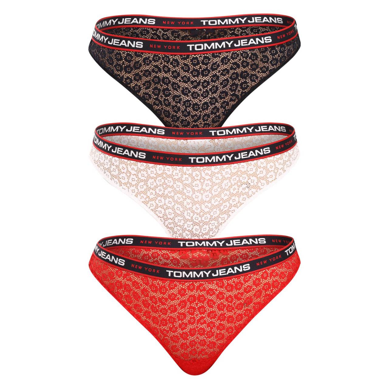 3PACK dámska tangá Tommy Hilfiger viacfarebná (UW0UW04514 0WE) S.
Tanga Tommy Hilfiger - top štýl, ktorý vás nadchne!  Pri ich nosení sa budete cítiť ako celebrita.