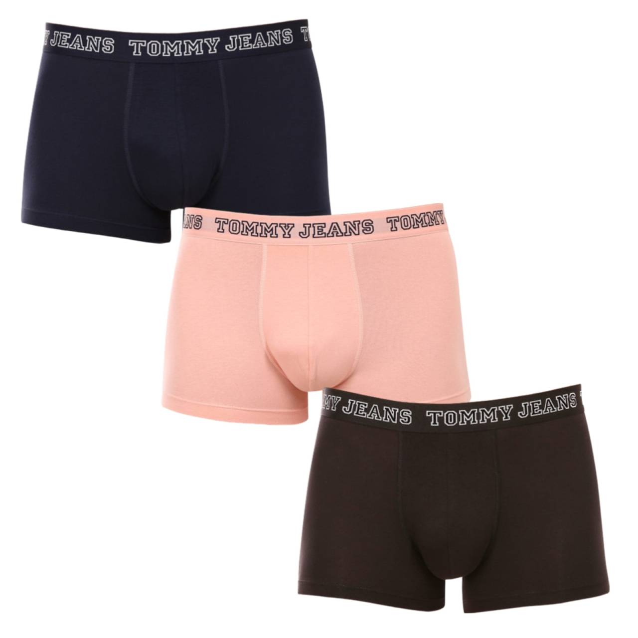 3PACK pánske boxerky Tommy Hilfiger viacfarebné (UM0UM02850 0TT) XL, trenky.
Doprajte si nadčasový štýl a špičkový komfort s pánskymi boxerkami od značky Tommy Hilfiger.
Prémiový materiál pre maximálne pohodlie
Boxerky Tommy Hilfiger sú vyrobené z jemnej, na dotyk veľmi príjemnej bavlny s prímesou umelého vlákna, ktorý im dodáva pružnosť a dlhú životnosť.
Ikonyický štýl a precízny strih
Boxerky majú dlhšie nohavičky, ktoré sa nevyhrávajú a poskytujú dostatočné zakrytie a komfort.
Prečo by vám boxerky Tommy Hilfiger nemali chýbať

Prémiová bavlna s elastanom: Mäkká, priedušná a pohodlná na celodenné nosenie.
Dlhšie nohavičky a vyšívaný guma: Stabilita, štýl a žiadne rolovanie.
Elegantný a nadčasový dizajn: Skvelé na každodenné aj špeciálne príležitosti.

Spodná bielizeň Tommy Hilfiger je zárukou najvyššej kvality
Značka Tommy Hilfiger sa stala ikonou amerického obliekania pred takmer 40 rokmi a jej farebnosť v odtieňoch modrej, červenej a bielej je rozpoznateľná na prvý pohľad.
Ako sa starať o boxerky Tommy Hilfiger

Pranie: Per na 30 °C.
Sušenie: Boxerky možno sušiť v sušičke pri nízkej teplote.
Žehlenie: V prípade potreby je možné ich žehliť na nižšiu teplotu.

Tip: Nájdenie ideálneho kúsku spodnej bielizne môže byť niekedy náročné.