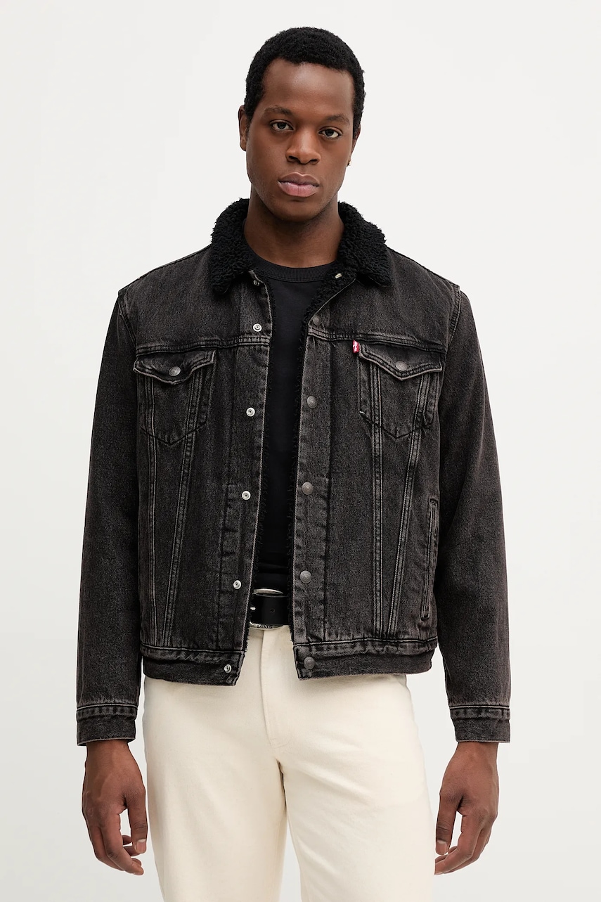 Rifľová bunda Levi's.